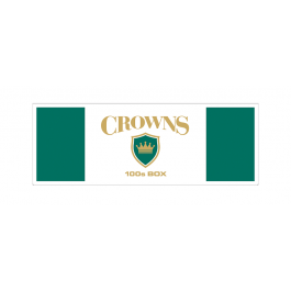 crowns cigarettes menthol CROWNS DARK GREEN MENTHOL 100 BO - CIGARETTES