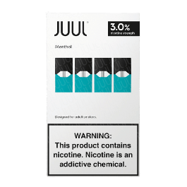 how much is elf bar vape JUUL PODS CL MENTHOL 3% 4/8CT