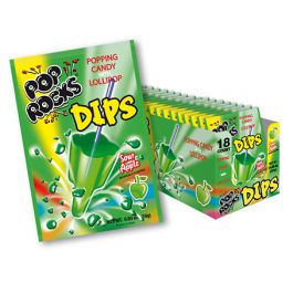 Pop Rocks Dips Cola POP ROCK DIPS APPLE 18CT