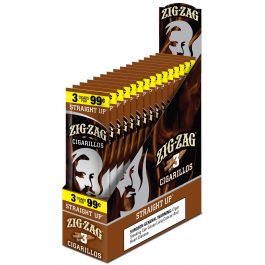 ZIG ZAG 3F99 STRAIGHT UP 3PK 15C - CIGARETTES - CATEGORIES