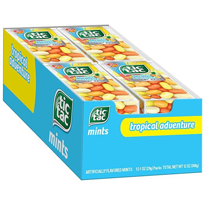 TIC TAC BIG PK TROPICAL 12CT - GUM & MINTS - CATEGORIES