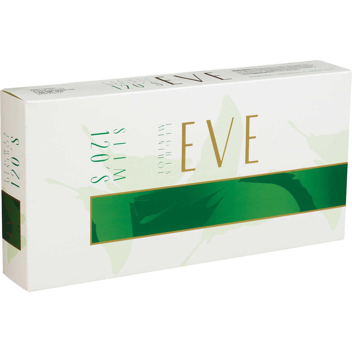 where to buy eve cigarettes EVE MENTHOL EMERALD 120 BOX