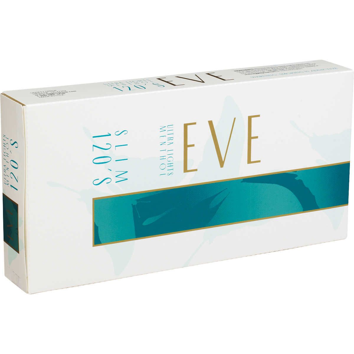 EVE MENTHOL TURQUOISE 120 BOX - CIGARETTES