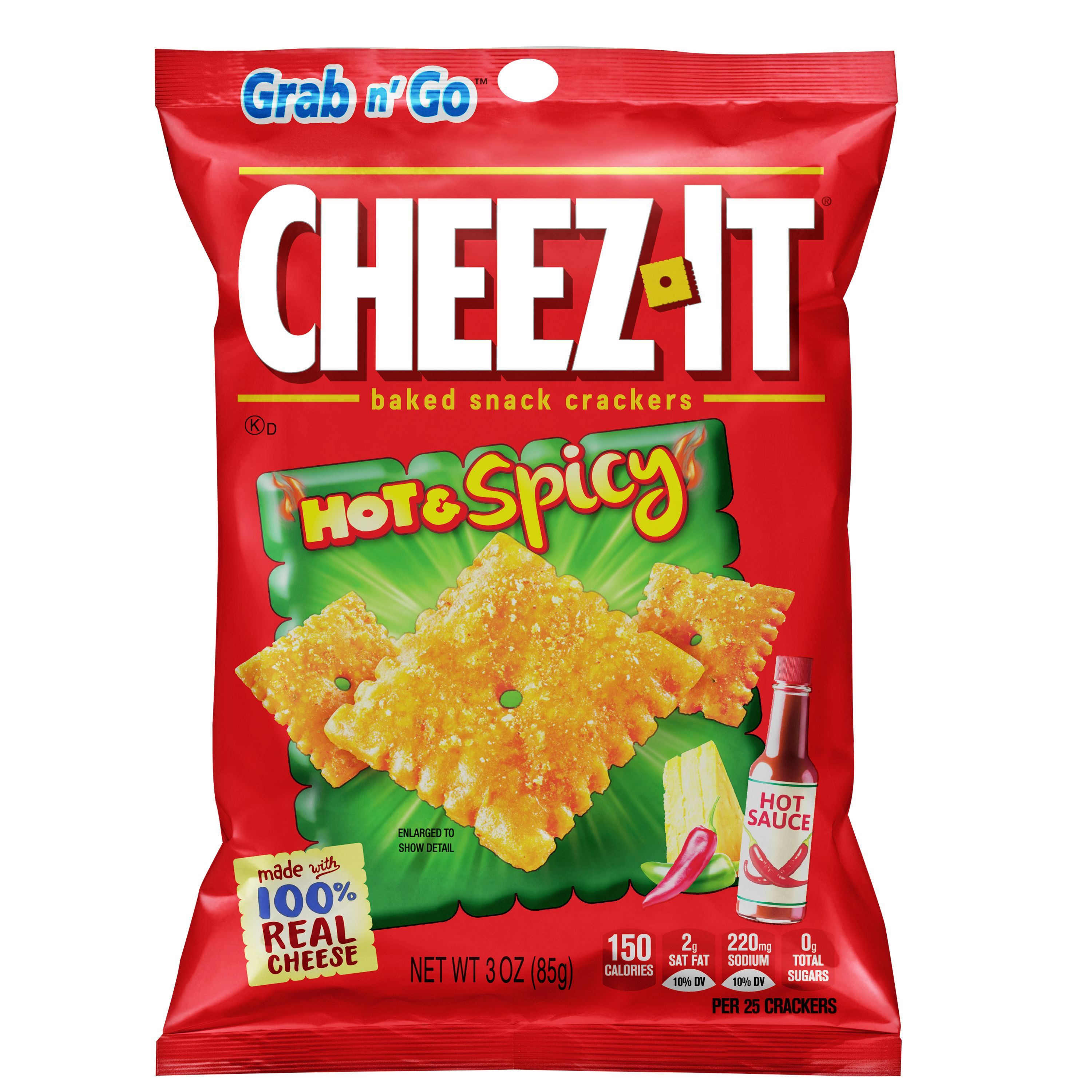 KEL CHEEZ IT HOT&SPICY 3OZ 6CT