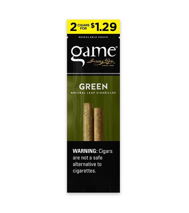 GAME 2F1.29 GREEN 30/2PK - CIGARETTES