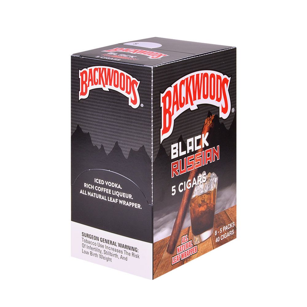 BACKWOODS 5PK DARK STOUT 8CT