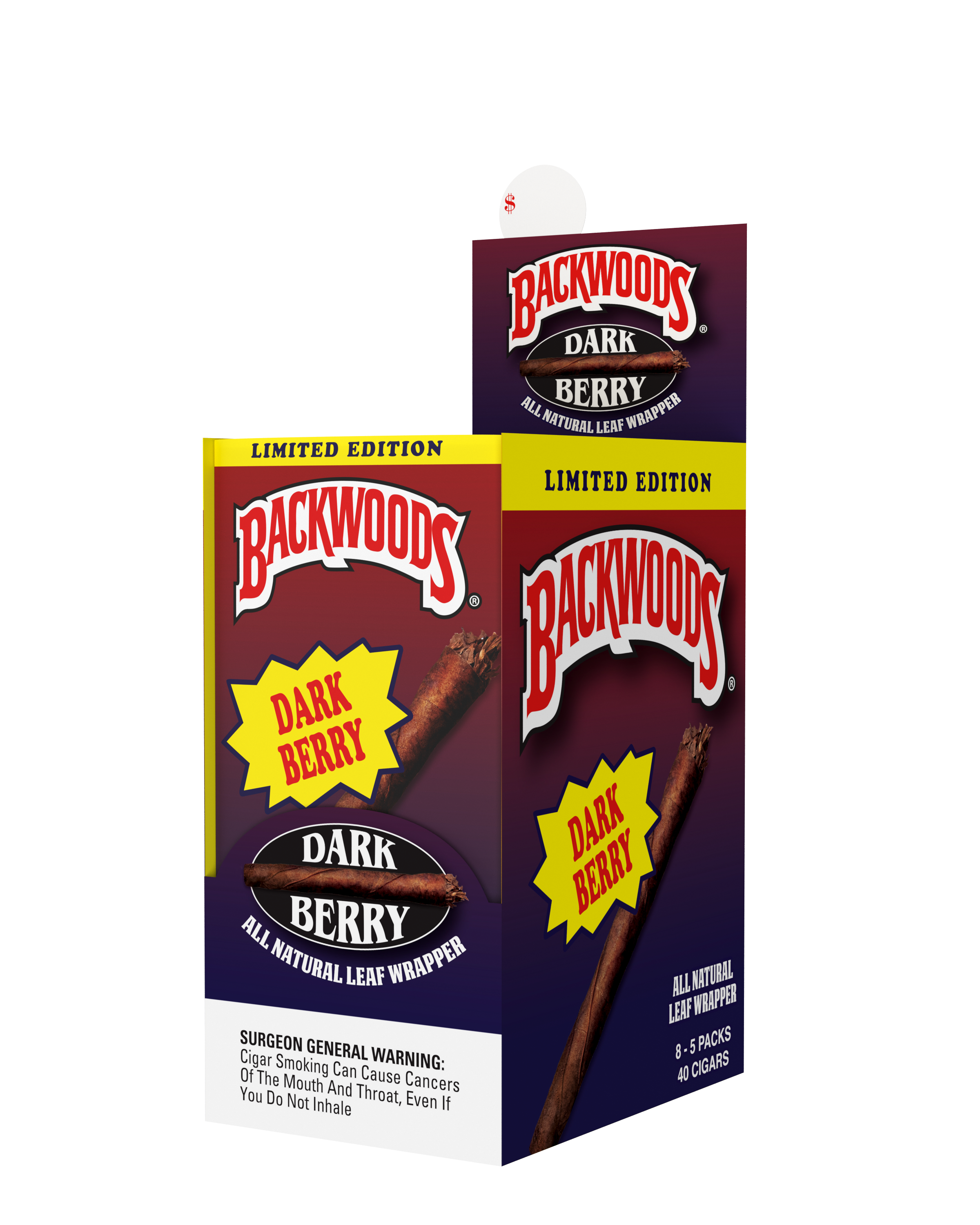 BACKWOODS 5PK DARK BERRY 8CT - CIGARETTES - CATEGORIES