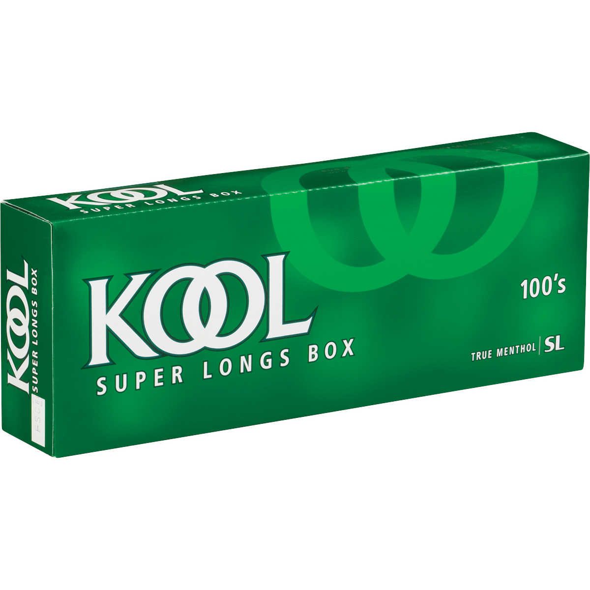KOOL GREEN 100 BOX - CIGARETTES