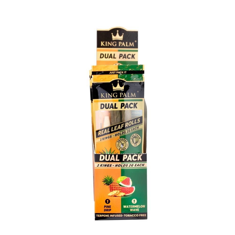 KING PALM KING 2PK P/APPLE WM 20 - CIGARETTES PAPERS