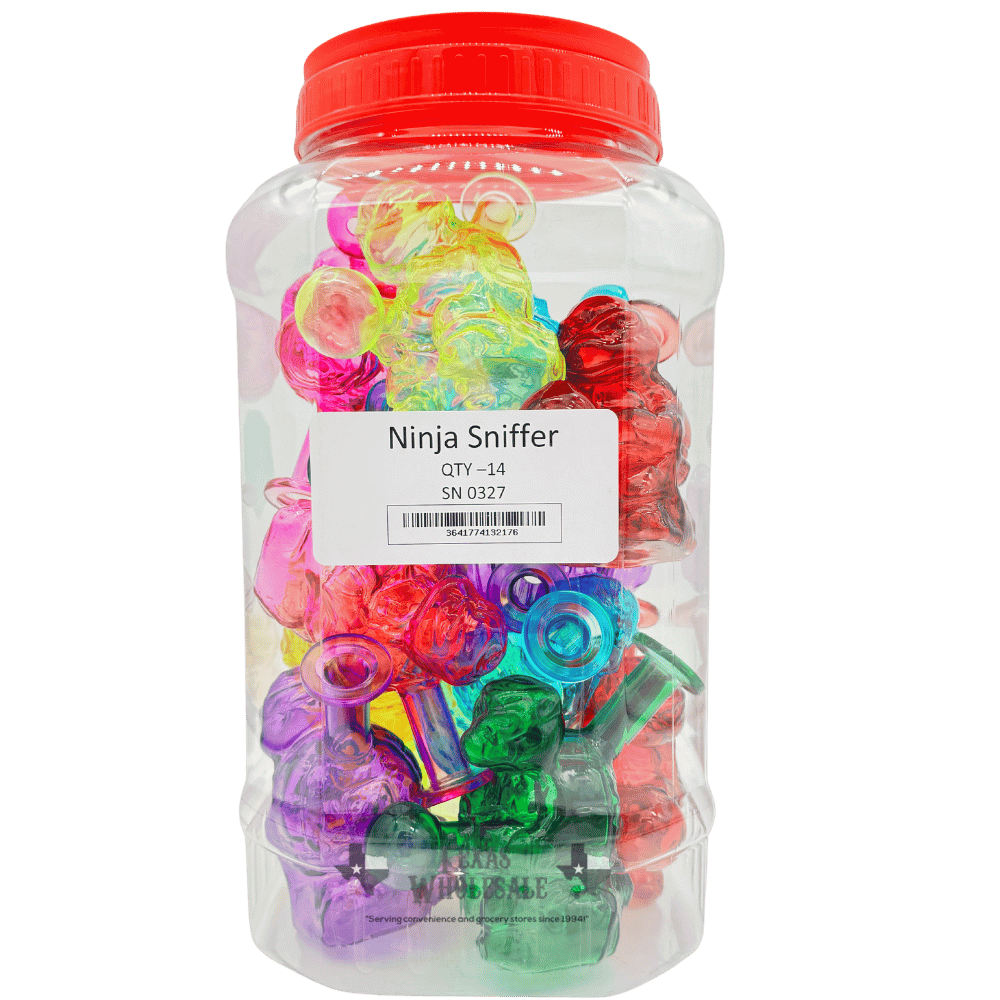 GLASS SNIFFER NINJA SN0327 14CT - GENERAL MERCHANDISE - CATEGORIES