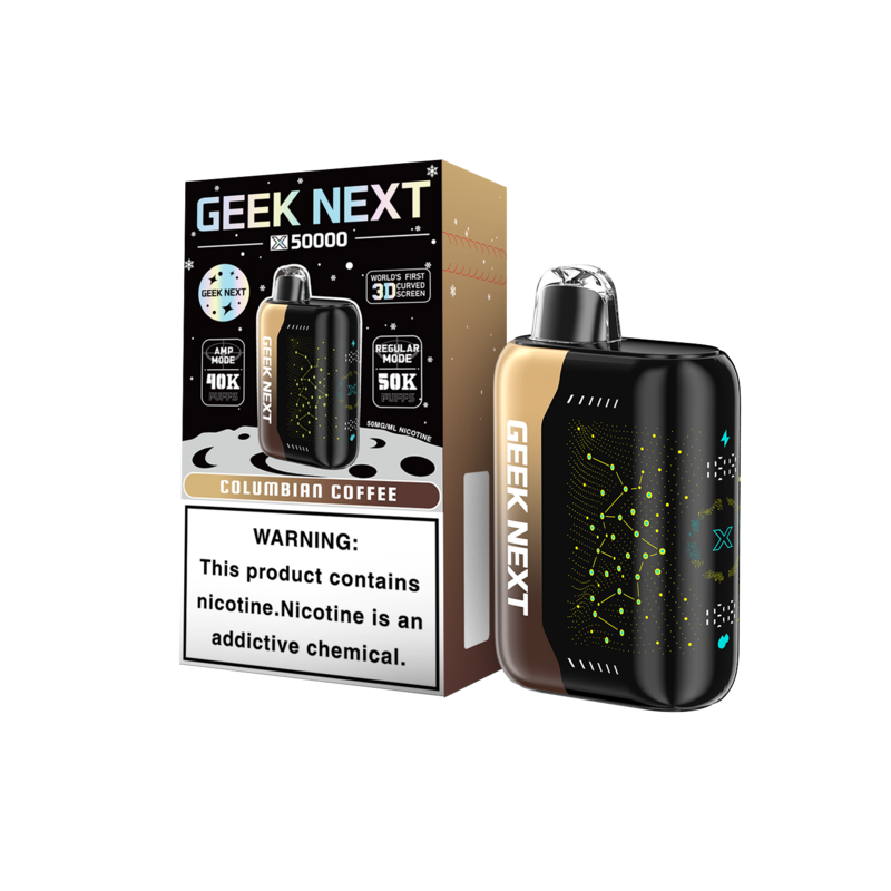 GEEK NEXT COLUMBIAN COFFEE 5CT - VAPE