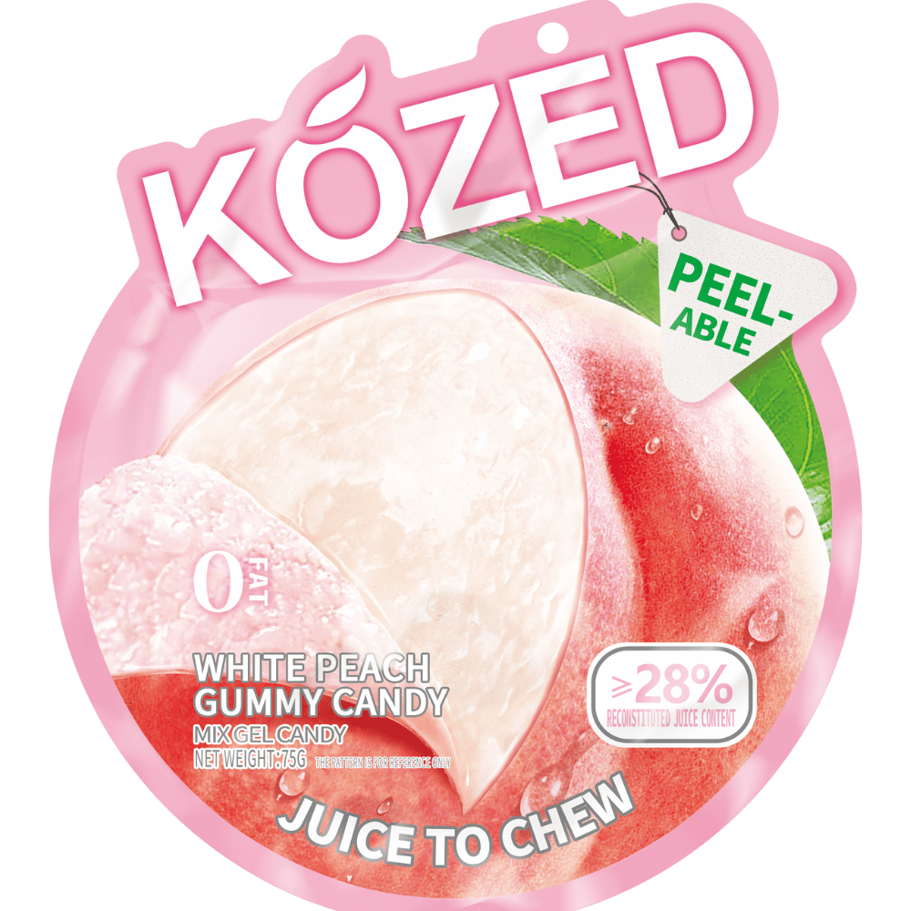 KOZED GUMMY CANDY WHITE PEACH - SNACKS - CATEGORIES