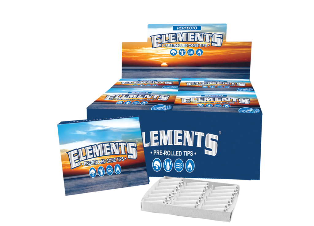 ELEMENTS PRE-ROLLED TIPS 20CT - CIGARETTES PAPERS