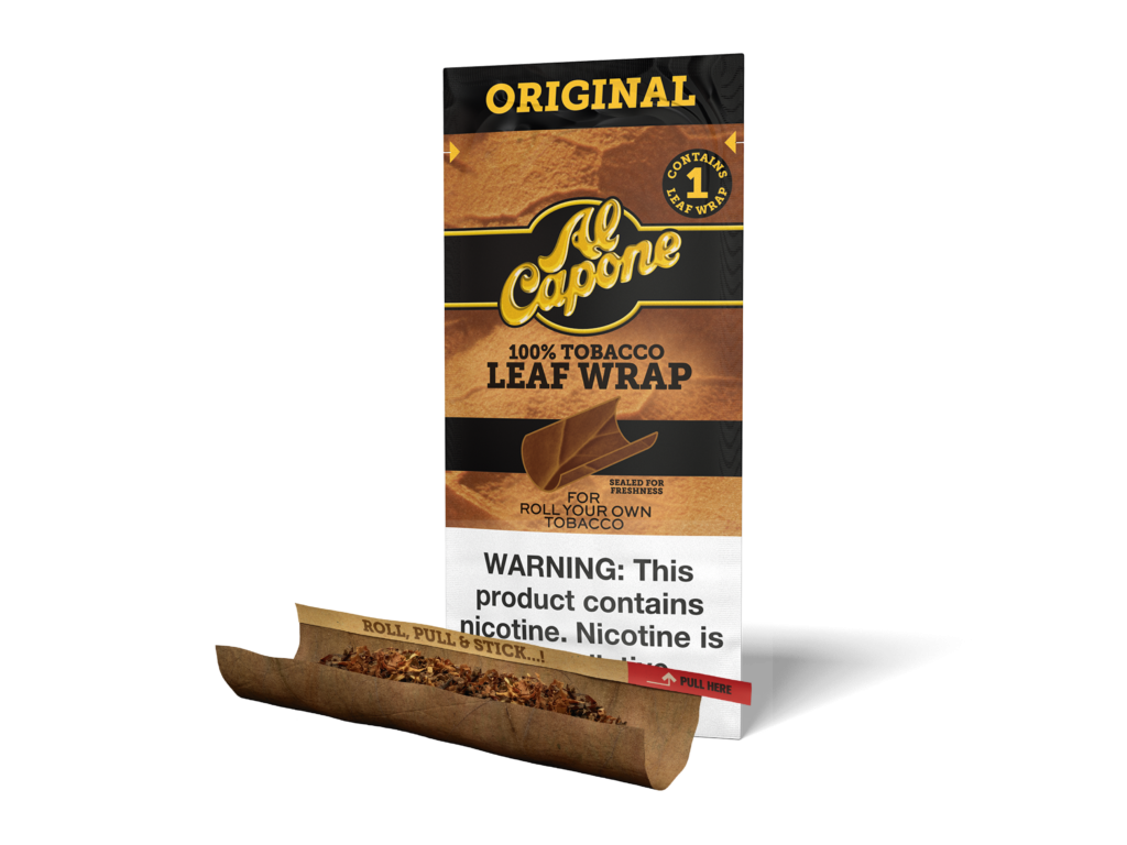 alkapone cigarettes AL CAPONE WRAPS ORIGINAL 18/1PK - CIGARETTES