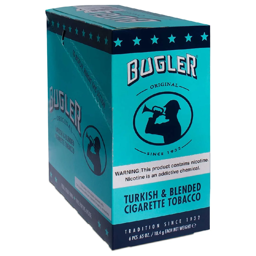 how much is a can of bugler tobacco BUGLER POUCHES MEN 0.65OZ 6CT - CIGARETTES