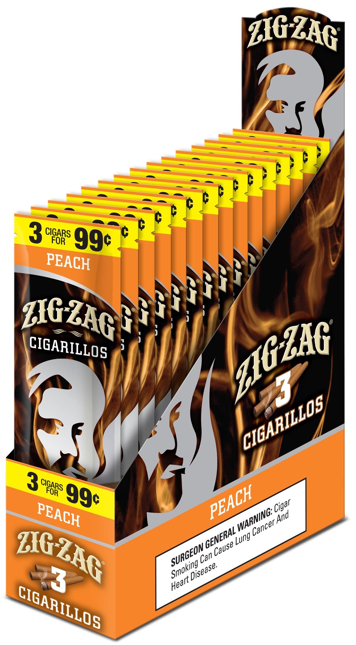 ピーチ 3 ZIG ZAG 3F99 PEACH 3PK 15CT