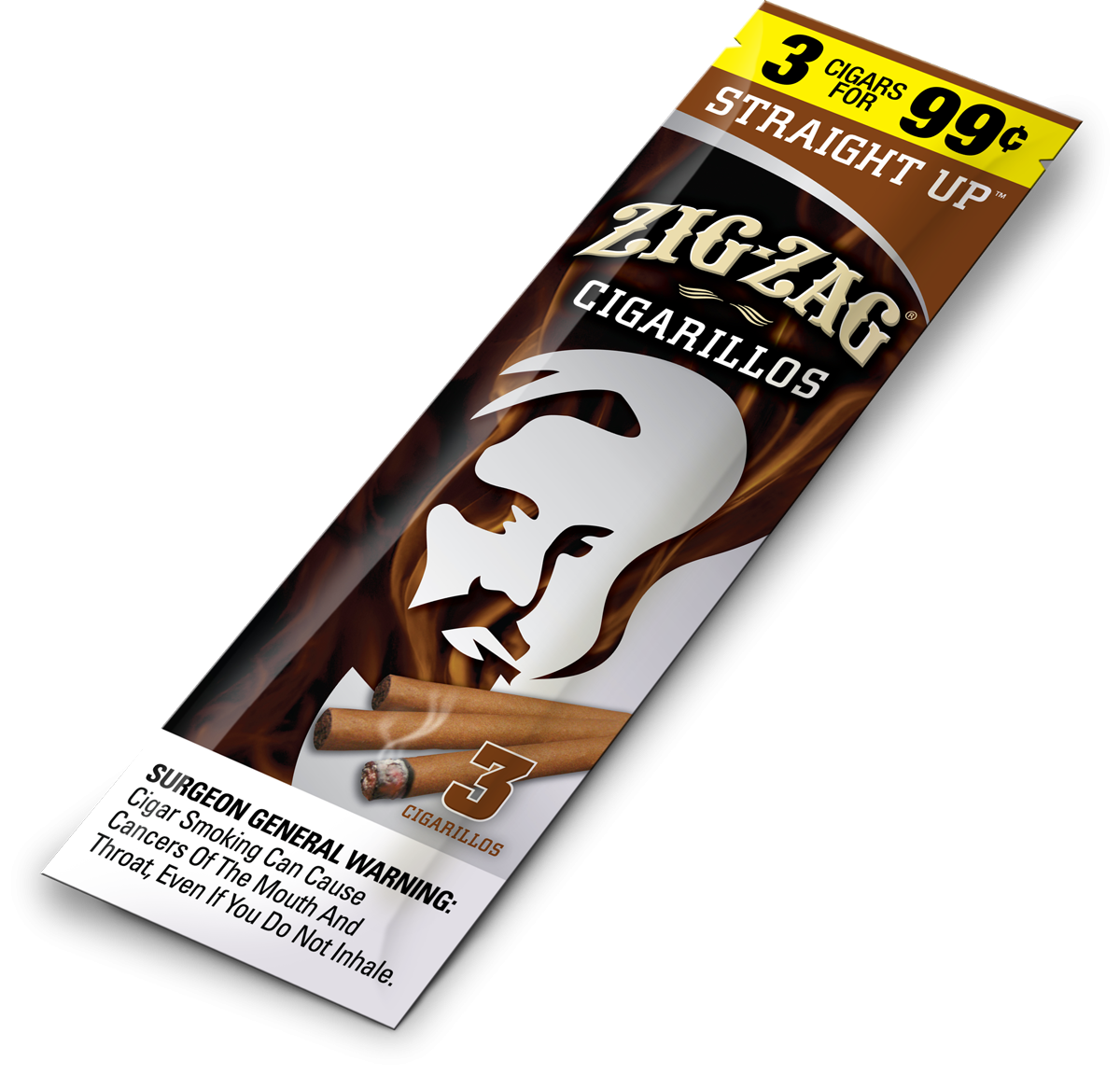 ZIG ZAG 3F99 STRAIGHT UP 3PK 15C - CIGARETTES - CATEGORIES