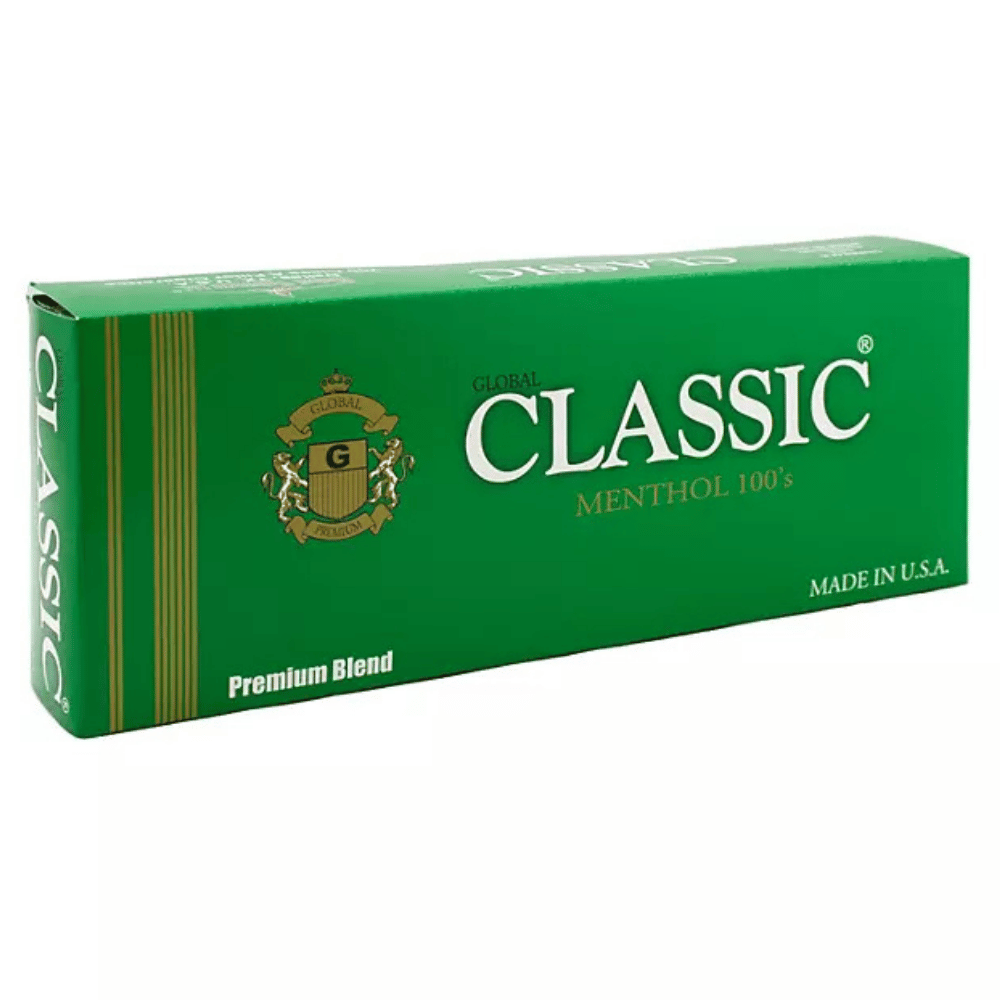 CLASSIC MENTHOL GOLD 100 BOX 10CT