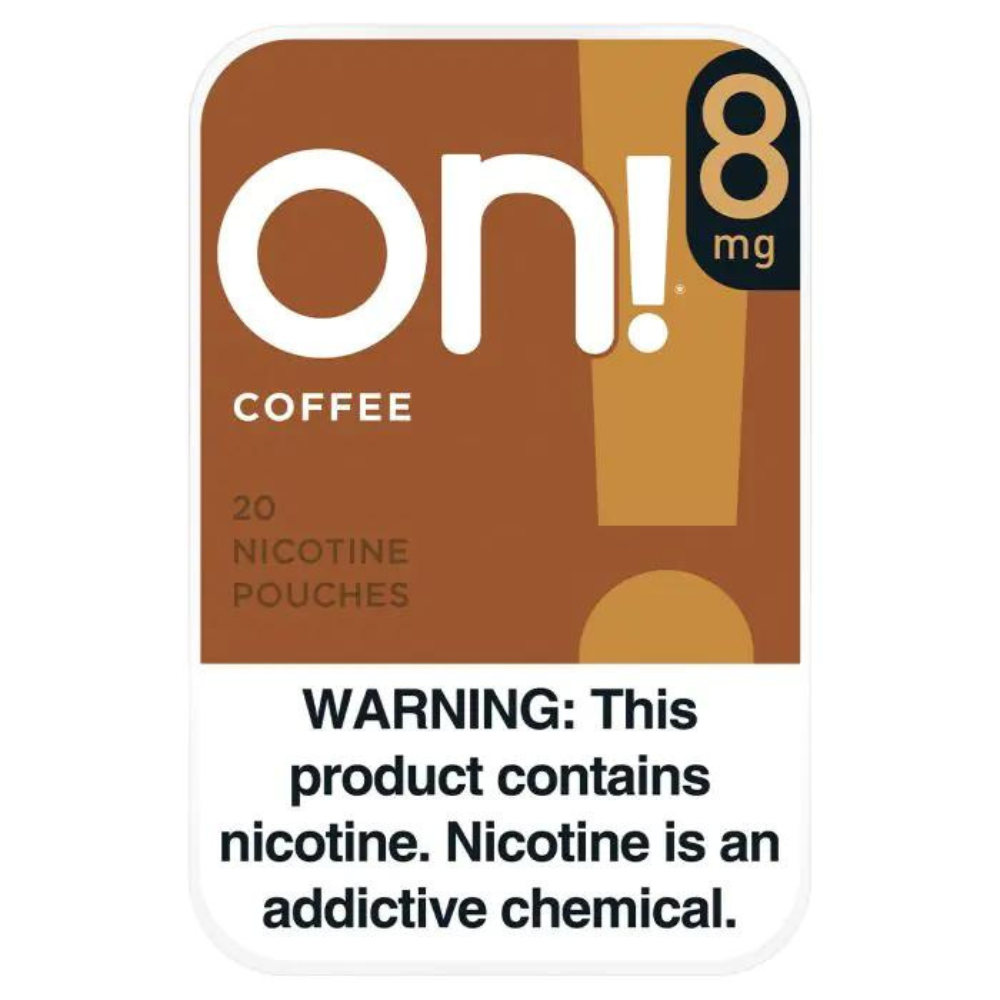 8mg cigarettes ON! POUCHES COFFEE 8MG 5CT - CIGARETTES