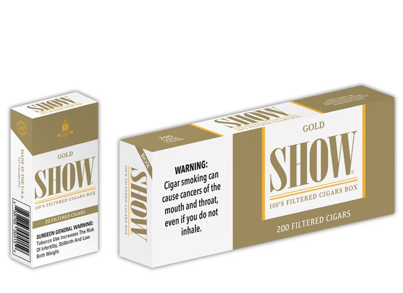 SHOW FIL CIGAR GOLD 100 - CIGARETTES