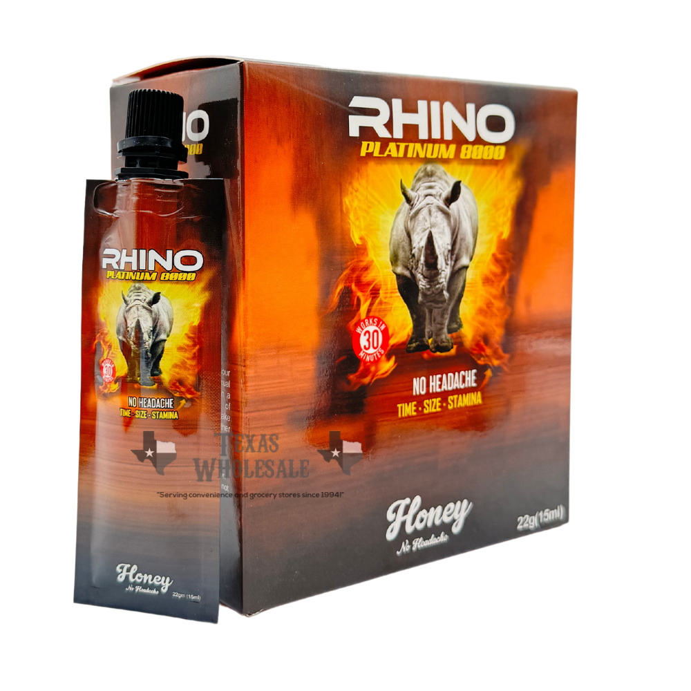 ＊ Rino ＊ RHINO PLATINUM HONEY 12CT
