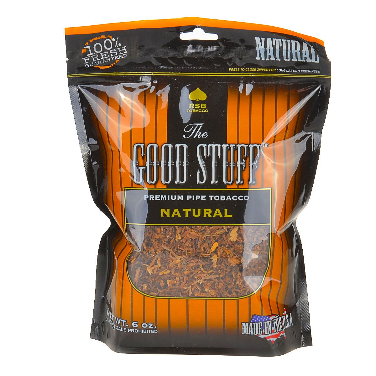 good stuff natural pipe tobacco THE GOOD STUFF NATURAL 6OZ
