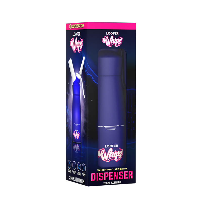LOOPER WHIP DISPENSER 250ML 1CT