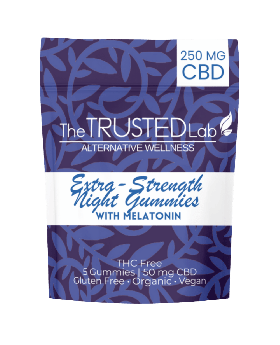 TRUSTED GUMMY 250MG 5PK NIGHT 15