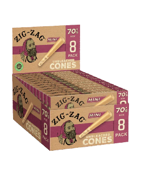 ZIG ZAG CONES OR 70S 8PK 18CT