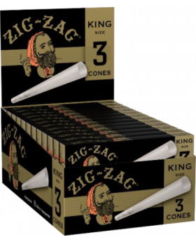 ZIG ZAG CONES KS 3PK 24CT