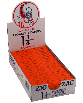 ZIG ZAG PAPER ORANGE 24CT