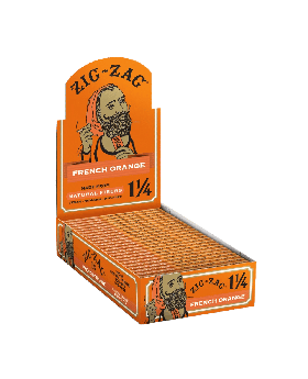 ZIG ZAG PAPER ORANGE 24CT