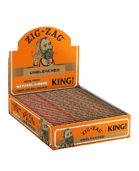 ZIG ZAG PAPER UNBLEACH KS 24CT