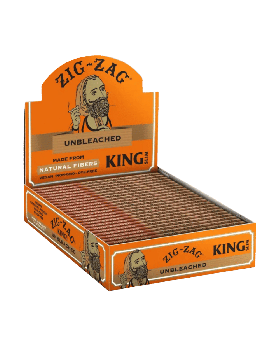 ZIG ZAG PAPER UNBLEACH KS 24CT