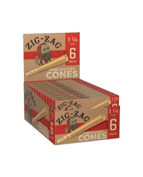 ZIG ZAG CONES UB 11/4 6PK 24CT