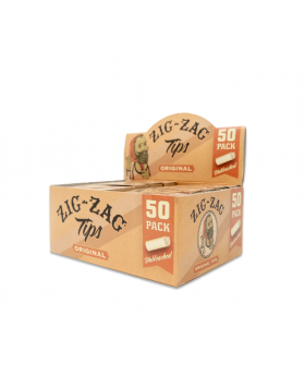 ZIG ZAG TIPS UNBLEACHED 50CT