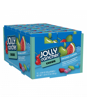 JOLLY RANCHER FRUIT CHEWS 12CT