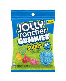 JR PEG GUMMIES SOURS 6.5OZ