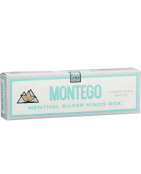 MONTEGO MENTHOL SILVER KING BOX