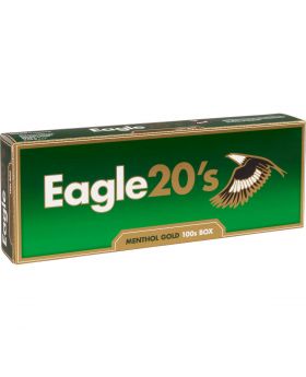EAGLE CIG MENTHOL GOLD 100 BOX