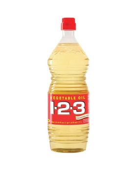123 VEGETABLE OIL 33.8OZ