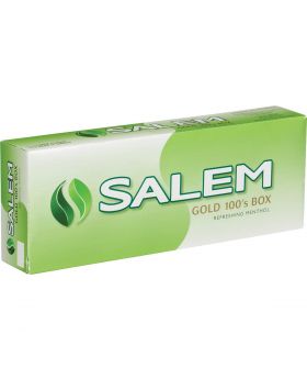 SALEM MEN GOLD 100 BOX