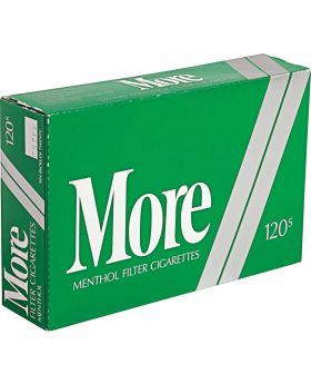 MORE MENTHOL 120'S