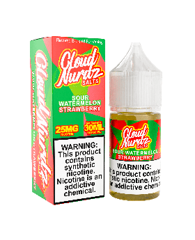 CLOUD NURDZ 30ML SOUR WM STR 25M