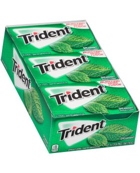 TRIDENT VALUE SPEARMINT 12CT