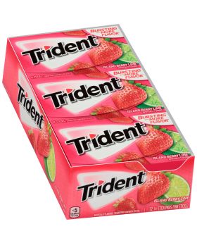 TRIDENT VALUE BERRY LIME 12CT