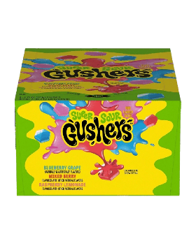 GUSHERS FRUIT BERRY 4.25OZ 8CT