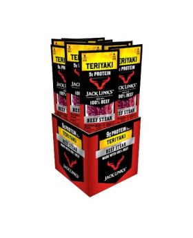 JACK LINK 1OZ STEAK TERIYAKI 12C