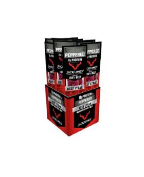 JACK LINK 1OZ STEAK PEPPERED 12C
