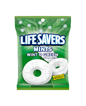 LIFE SAV PEG MINT WINTOGREEN 6OZ